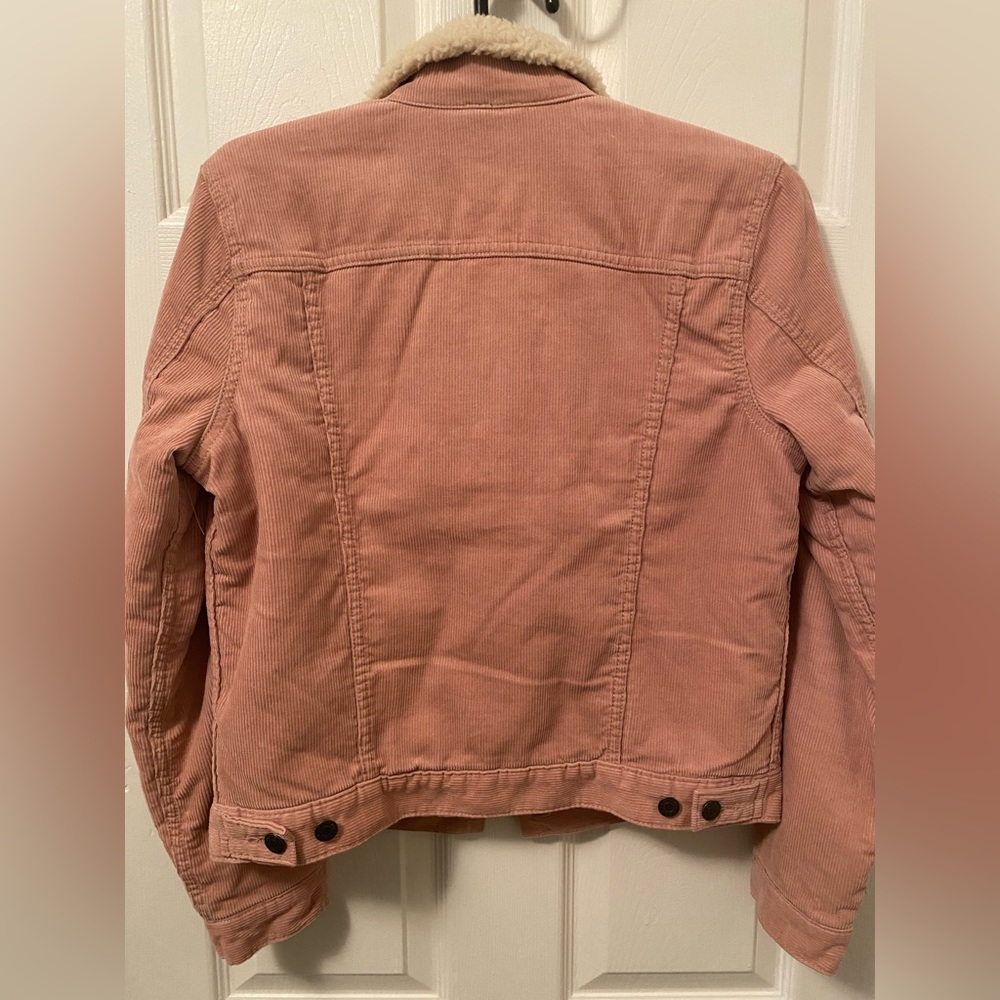 Gap Factory Vintage Denim Sherpa Jacket Size XS - Picture 9 of 14